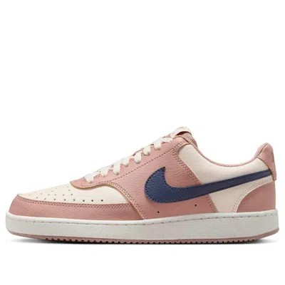 Nike (wmns)  Court Vision Low Next Nature 'particle Pink Midnight Navy'