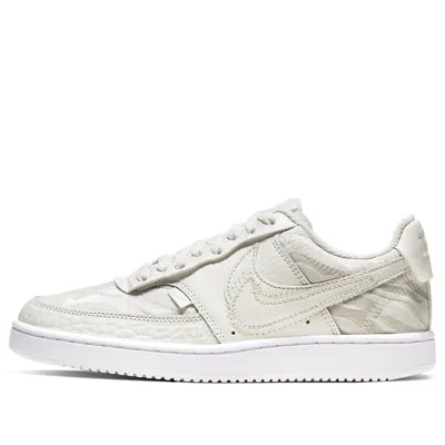Nike (wmns)  Court Vision Low Premium 'stacked Swoosh - Sail'