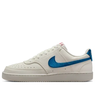Nike (wmns)  Court Vision Low 'sail Industrial Blue' In White