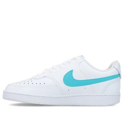 Nike (wmns)  Court Vision Low Shoes For White/navy In Multi