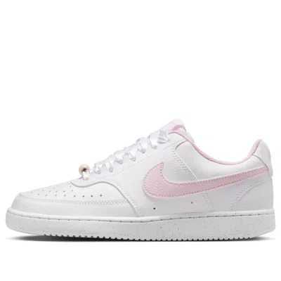 Nike (wmns)  Court Vision Low 'white Pink Foam' In Multi