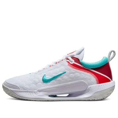 Nike (wmns)  Court Zoom Nxt 'white Habanero Red Teal'