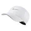 Nike (wmns)  Dri-fit Aerobill Featherlight Running Cap 'white Grey'