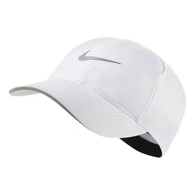 Nike (wmns)  Dri-fit Aerobill Featherlight Running Cap 'white Grey'