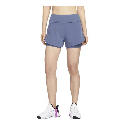 Nike (wmns)  Dri-fit Bliss 2-in-1 'purple' In Blue