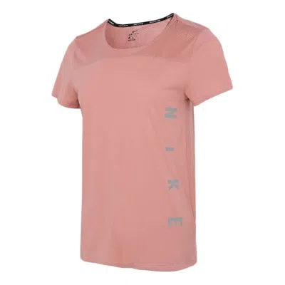 Nike (wmns)  Dri-fit Logo Printing Quick Dry Pink/red