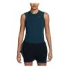 Nike (wmns)  Dri-fit Running Division Tank Asia Sizing 'armory Navy' In Blue