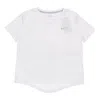 Nike (wmns)  Dri-fit Sports Training Quick Dry Breathable Round Neck Short Sleeve White T-shirt In White