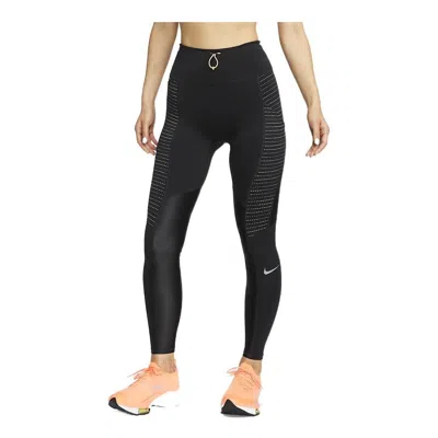 Nike (wmns)  Dri-fit Sports Training Running Quick Dry Breathable Leggings Black
