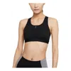 Nike (wmns)  Dri-fit Swoosh Zip-front Sports Bra 'black'