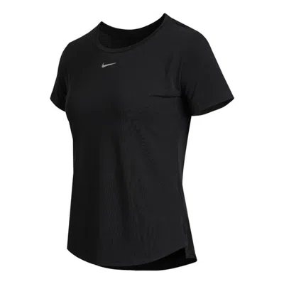 Nike (wmns)  Dri-fit Training Sports Quick Dry Round Neck Short Sleeve Black