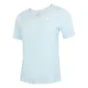 Nike (wmns)  Dri-fit Training Sports Quick Dry Short Sleeve Blue