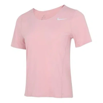 Nike (wmns)  Dri-fit Training Sports Quick Dry Short Sleeve Pink T-shirt
