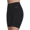 Nike Dri-fit Firm Support High Waist Biker Shorts In Black
