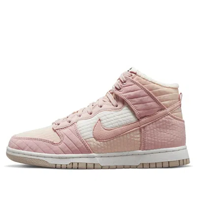 NIKE (WMNS) NIKE DUNK HIGH LX NEXT NATURE 'TOASTY - PINK OXFORD'