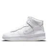 Nike Dunk High Embellished Leather High-top Sneakers In White