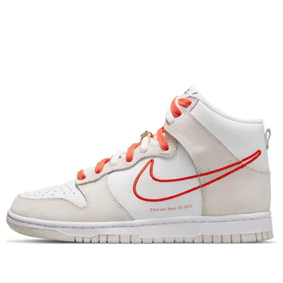 Nike (wmns)  Dunk High Se 'first Use Pack - White Orange' In Multi