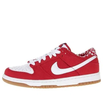 Nike (wmns)  Dunk Low Cl 'liberty Fabric Pack - Varsity Red' In Multi