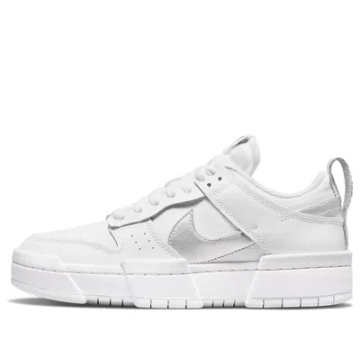 Nike (wmns)  Dunk Low Disrupt 'white Metallic Silver'