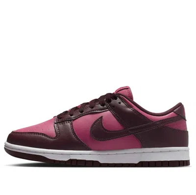 NIKE (WMNS) NIKE DUNK LOW 'MAROON PINK'