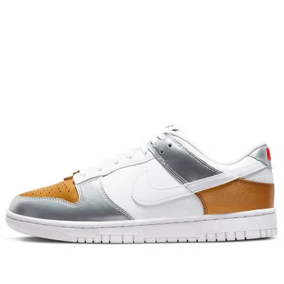 Nike (wmns)  Dunk Low Se 'silver Gold Metallic' In Multi