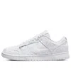 Nike Dunk Low Ess Womens Laceless Casual And Fashion Sneakers In White