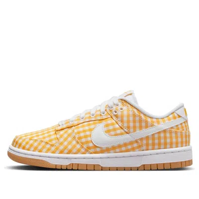Nike (wmns)  Dunk Low 'yellow Gingham'