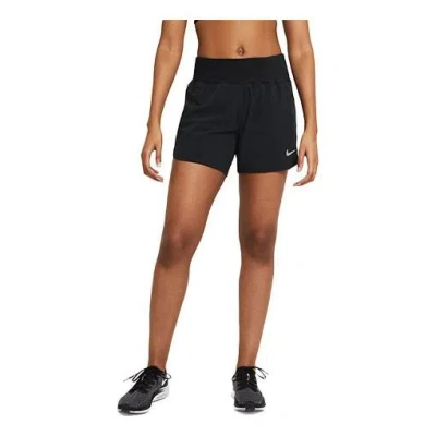 Nike (wmns)  Eclipse Solid Color Casual Sports Running Shorts Black