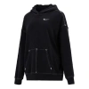 Nike (wmns)  Embroidered Logo Loose Hoodie Black