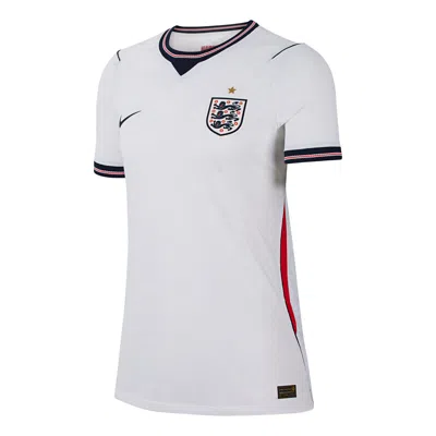 Nike (wmns)  England National Team 2026 Match Home Aero-fit Soccer Jersey 'white Speed Red Obsidian'