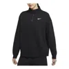 Nike Phoenix Zip-up Sweatshirt In Black