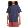 Nike (wmns)  Fadeaway T-shirt 'midnight Navy' In Blue