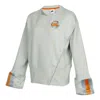Nike (wmns)  Fleece Print Crew Sweatshirt 'grey' In Gray