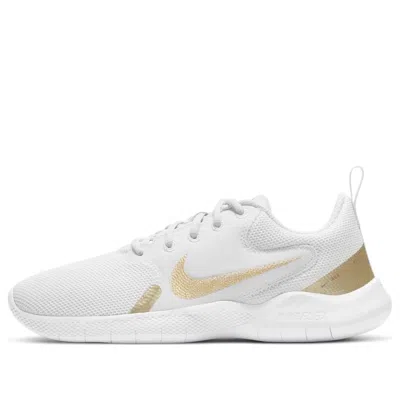 Nike (wmns)  Flex Experience Run 10 'white Metallic Gold Star'