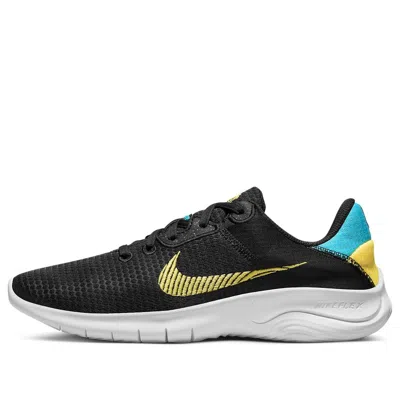 Nike (wmns)  Flex Experience Run 11 Road Running Shoes 'black Citron Pulse' In Multi