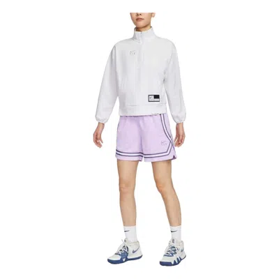 Nike (wmns)  Fly Crossover Basketball Shorts Asia Sizing 'worn Blue' In Purple