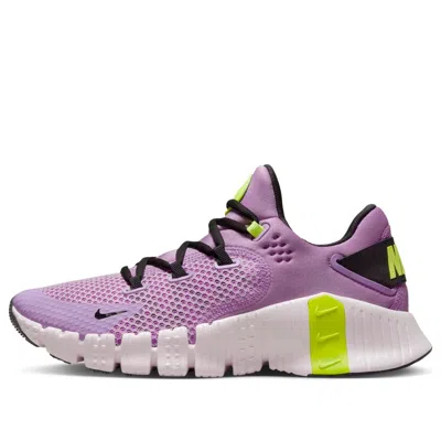 Nike (wmns)  Free Metcon 4 'rush Fuchsia Volt' In Purple