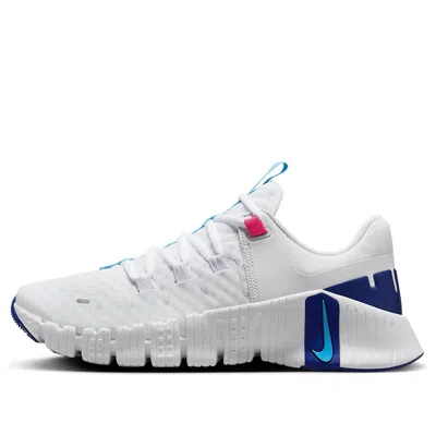 Nike (wmns)  Free Metcon 5 'white Aquarius Blue' In Multi