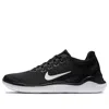 Nike Free Rn 2018 942837-001 Women's Black White Running Shoes Size Us 7 Cat199 In Multi