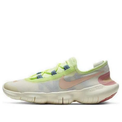 Nike (wmns)  Free Rn 5.0 2020 'pale Ivory Shimmer Sail' In Multi
