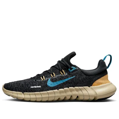 Nike (wmns)  Free Run 5.0 Next Nature 'black Noise Aqua' In Brown