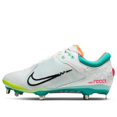 Nike (wmns)  Hyperdiamond 4 Elite 'white Turbo Green' In Multi