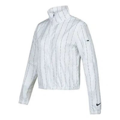 Nike (wmns)  Icon Clash Jkt Casual Sports Stand Collar Woven White Jacket