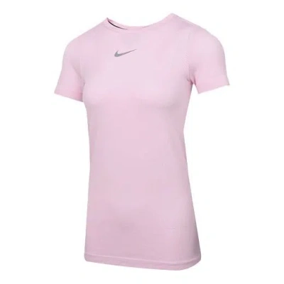 Nike (wmns)  Infinite Dri-fit Running Short Sleeve 'pink'