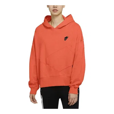 Nike (wmns)  Irregular Hooded Hedging Hoodie Orange