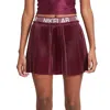 Nike (wmns)  Lab Tennis Pleated Skirt 2in In Burgundy