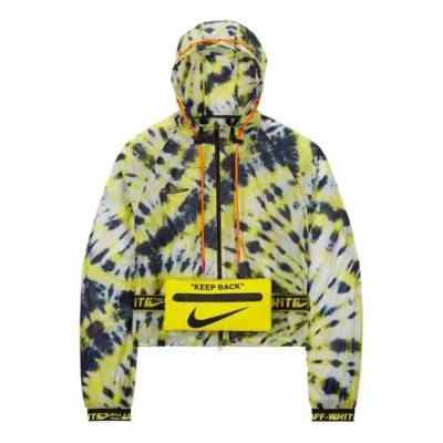 Nike (wmns)  Lab Tie-dye Jacket 'volt Orange' In Yellow