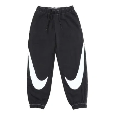 Nike (wmns)  Large Logo Bundle Feet Sports Pants/trousers/joggers Black