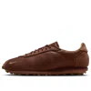 Nike Cortez Mixed Media Sneaker In Burgundy