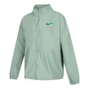 Nike (wmns)  Logo Printing Stand Up Collar Jacket Coat Green